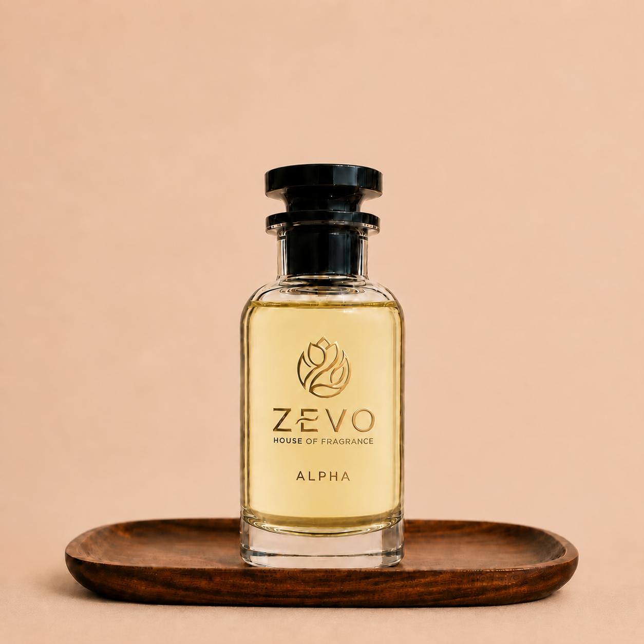 ZEVO Alpha luxury perfume bottle