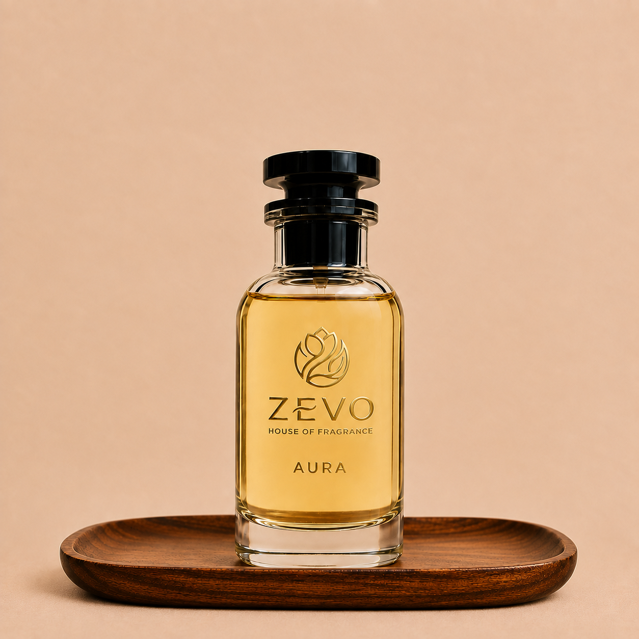 ZEVO Aura luxury perfume bottle