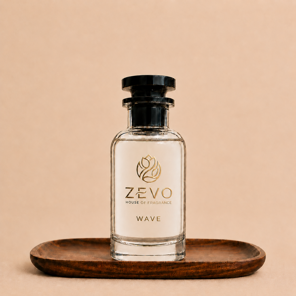 ZEVO Wave luxury perfume bottle