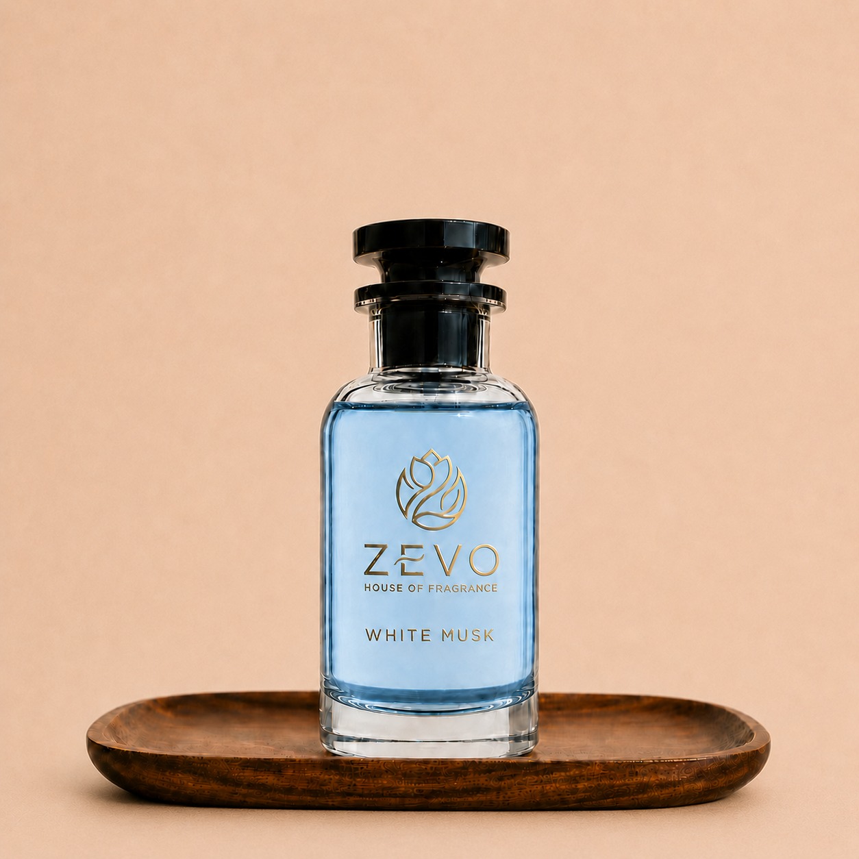 ZEVO White Musk luxury perfume bottle